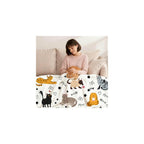 Cute Cat Blanket Animals Pet Pattern Gifts for Cat Lovers Soft Lightweight Flannel Throw Blankets for Kids Adults 50"x40"