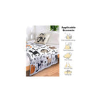 Cute Cat Blanket Animals Pet Pattern Gifts for Cat Lovers Soft Lightweight Flannel Throw Blankets for Kids Adults 50"x40"