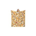 Cute Cat Blanket Animals Pet Pattern Gifts for Cat Lovers Soft Lightweight Flannel Throw Blankets for Kids Adults 50"x40"