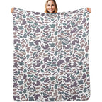 Camo Blanket Super Soft Cozy Flannel Camouflage Throw Blankets