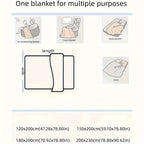 1pc of Luxurious Thickened Floral Flannel Coral Blanket, Soft, Warm, and Comfortable Bedding for Naps, Sofa Throw, Cover Blanket, Office Nap Blanket, Air-conditioned Blanket. Suitable for Sofas, Offices, Beds, Cars, Camping Trips, Home Decor